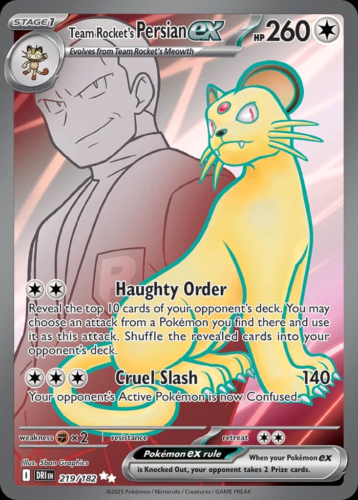 Team Rocket's Persian ex (219)