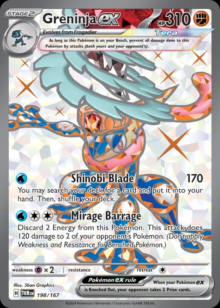 Greninja ex (198)