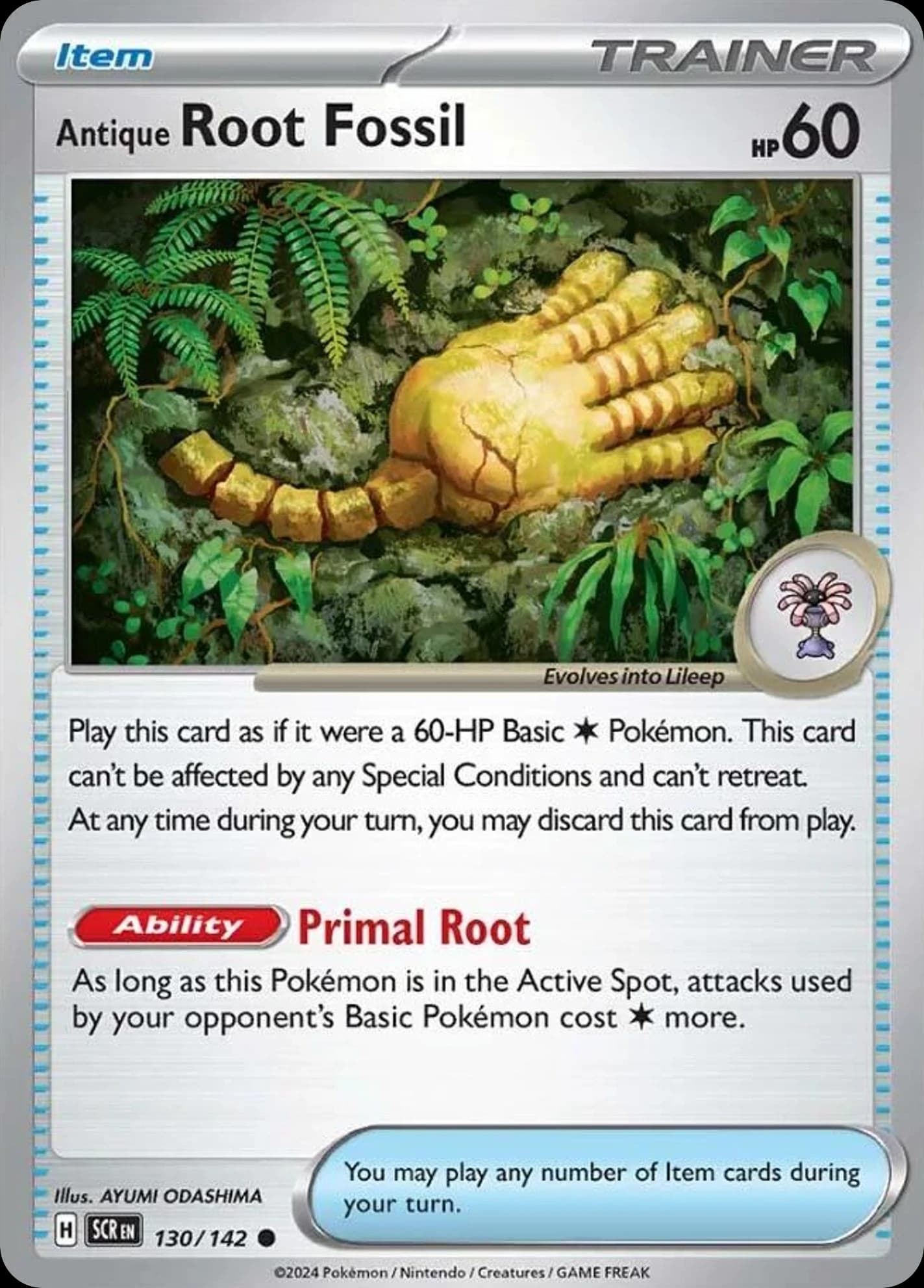 Antique Root Fossil (130)
