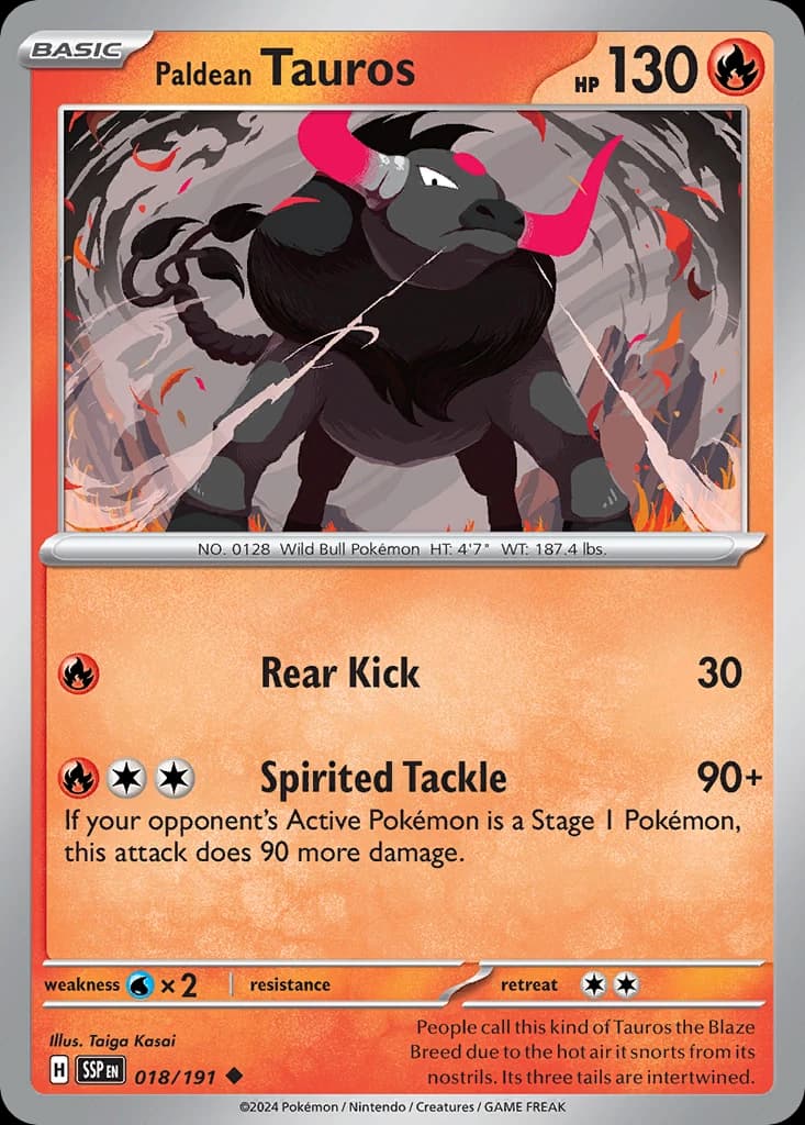 Paldean Tauros (18)