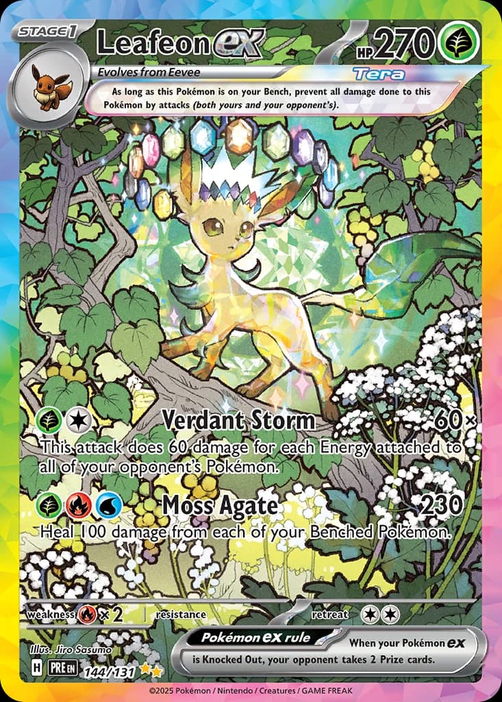 Leafeon ex (144)