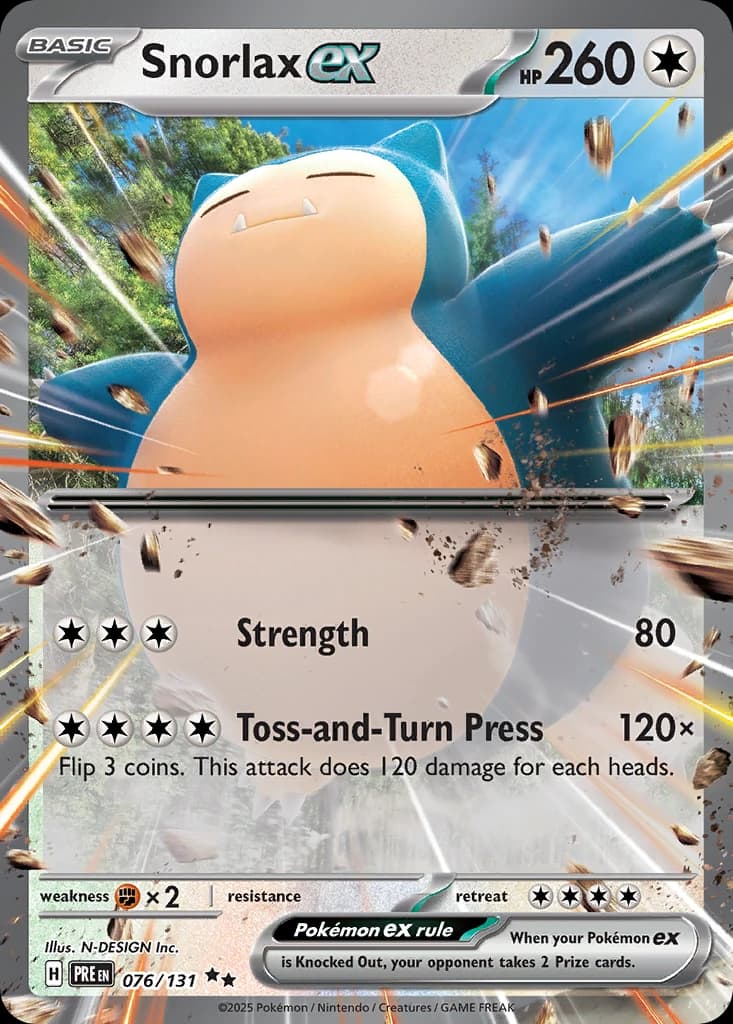 Snorlax ex (76)