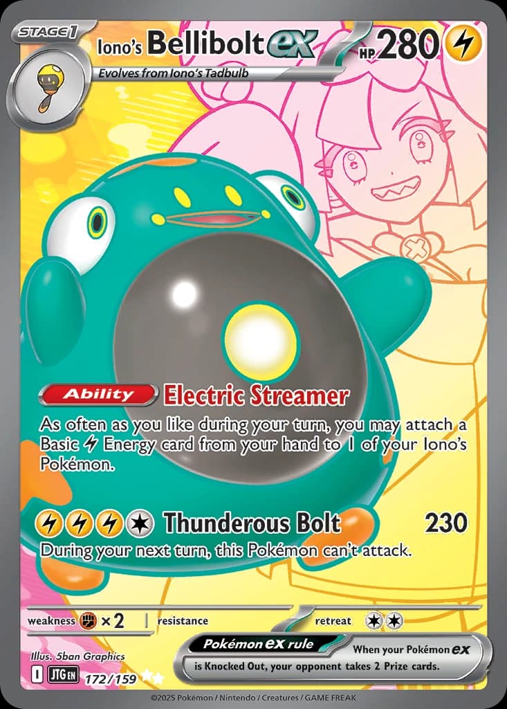 Iono's Bellibolt ex (172)
