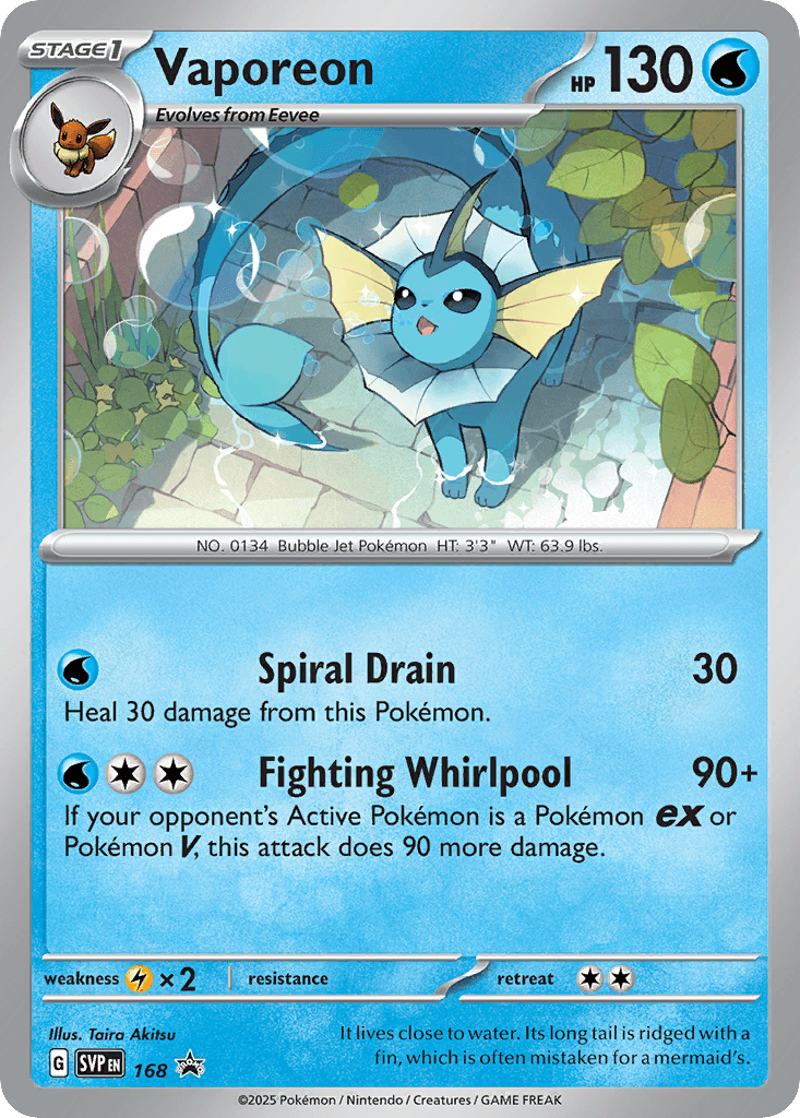 Vaporeon (168)