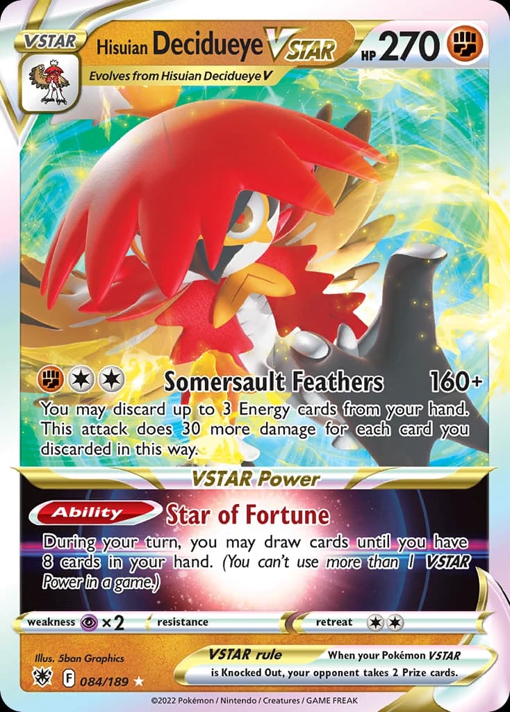 Hisuian Decidueye VSTAR (84)