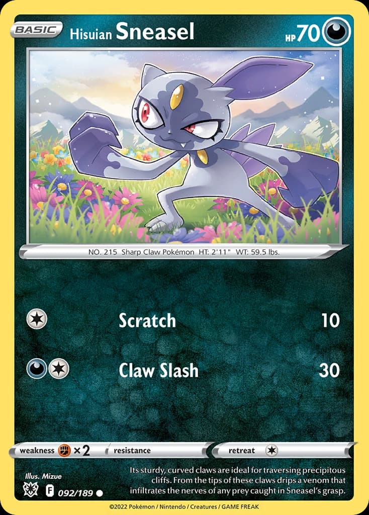 Hisuian Sneasel (92)