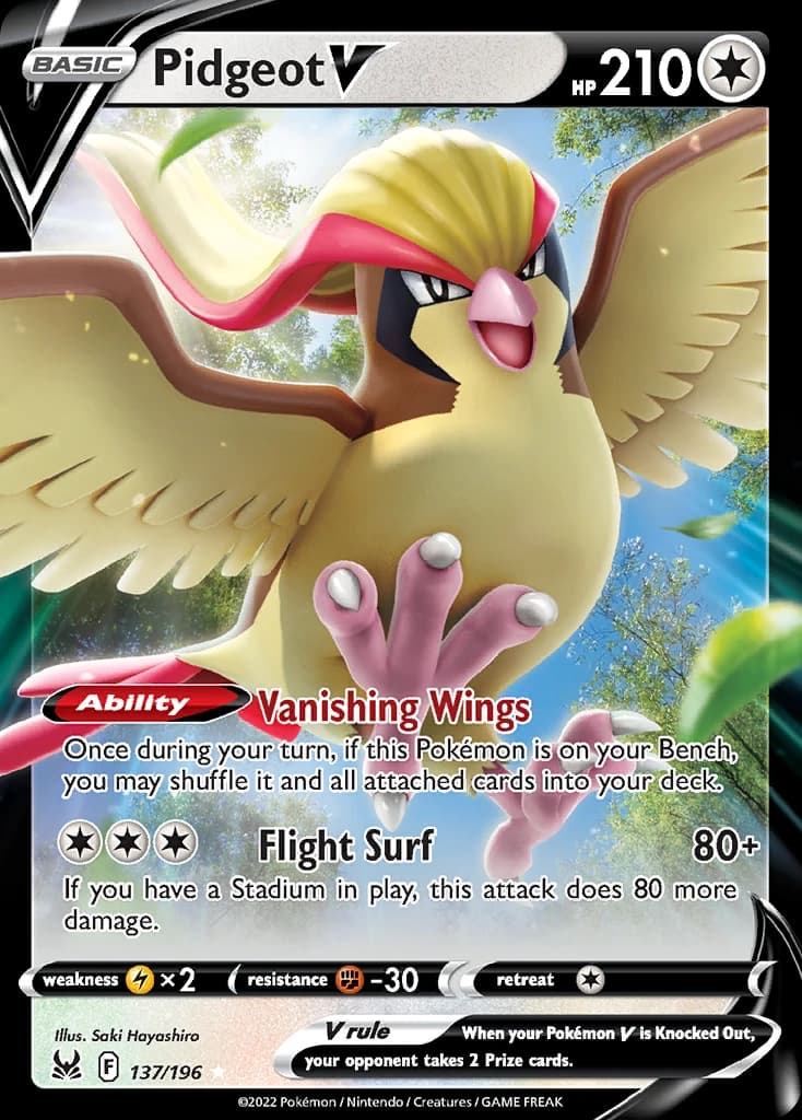 Pidgeot V (137)