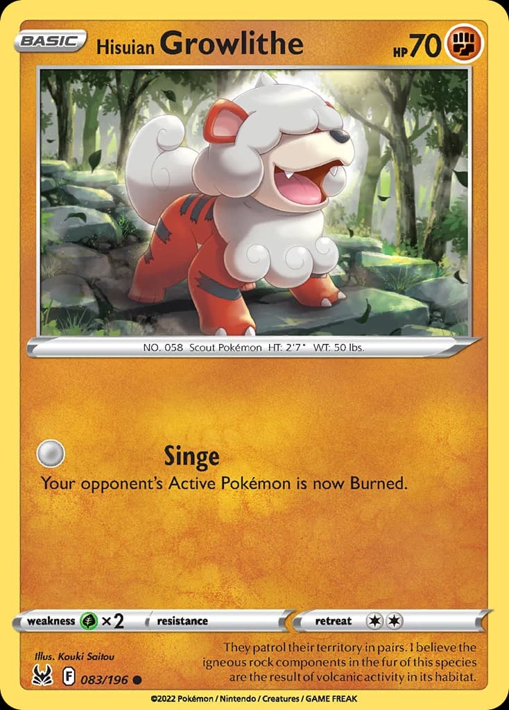 Hisuian Growlithe (83)