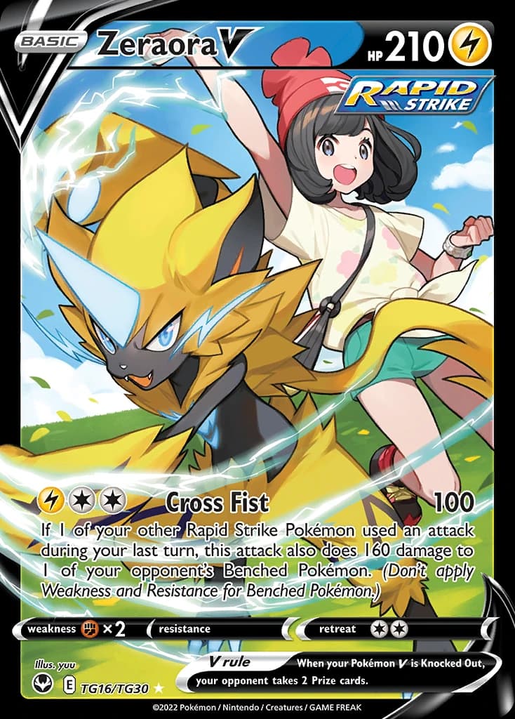Zeraora V (TG16)