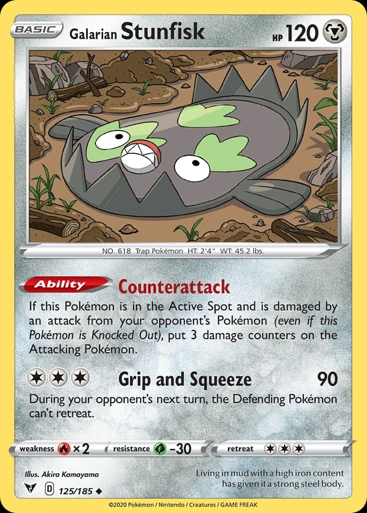 Galarian Stunfisk (125)