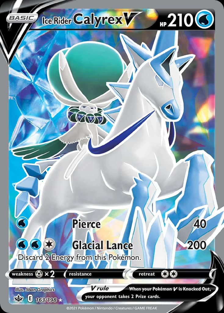 Ice Rider Calyrex V (163)