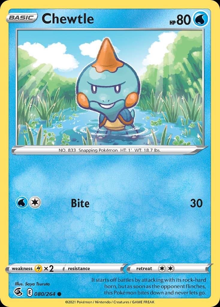 Chewtle (80)