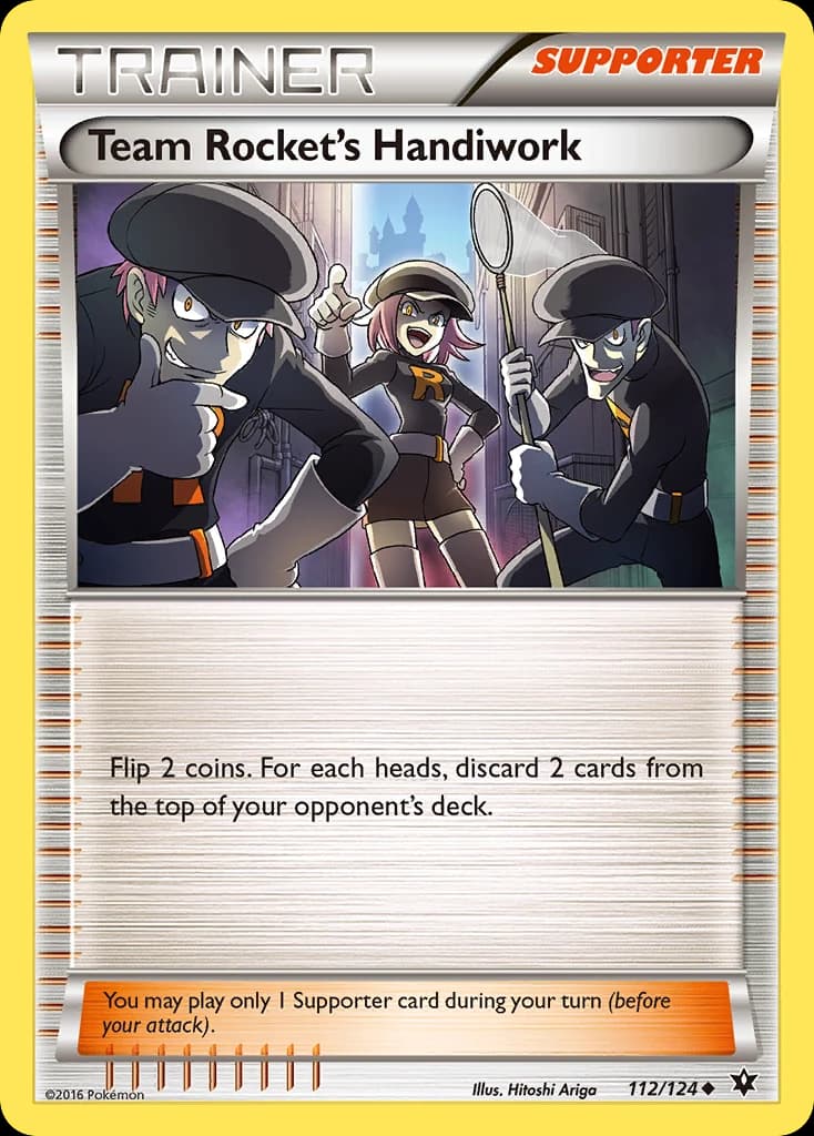 Team Rocket's Handiwork (112)