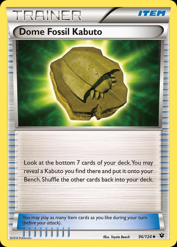 Dome Fossil Kabuto (96)