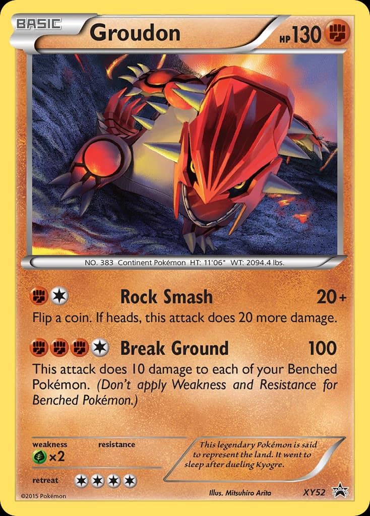 Groudon (XY52)