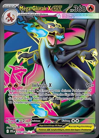 Mega Glurak X ex (109)