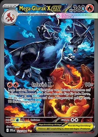 Mega Glurak X ex (125)