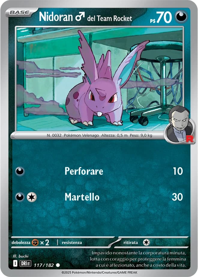 Team Rocket's Nidoran♂ (117)