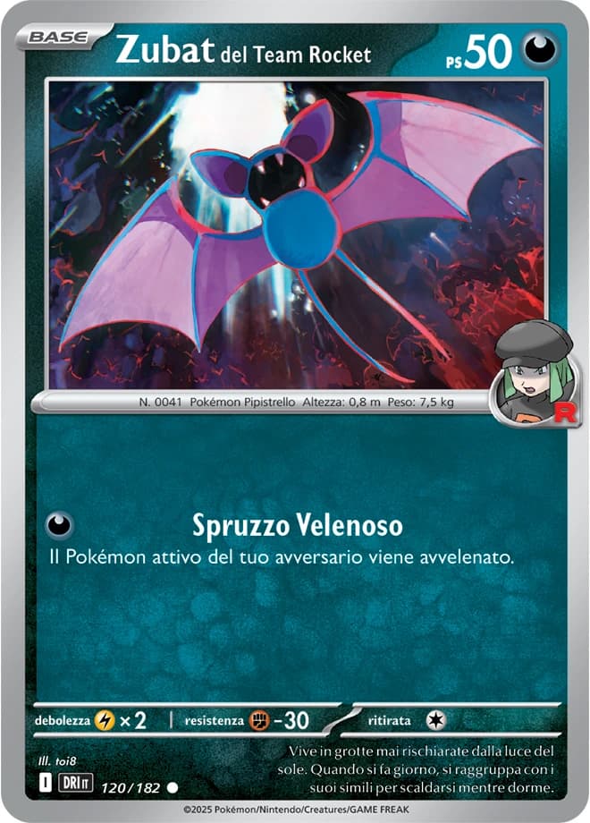 Team Rocket's Zubat (120)