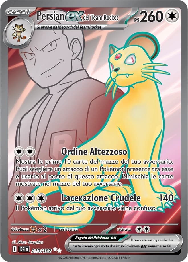 Team Rocket's Persian ex (219)