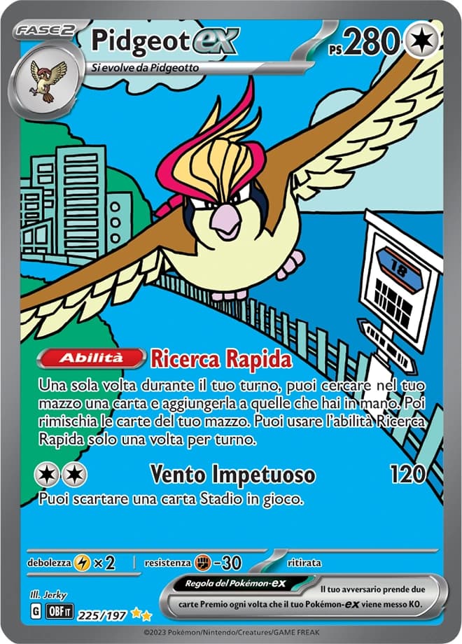 Pidgeot ex (225)