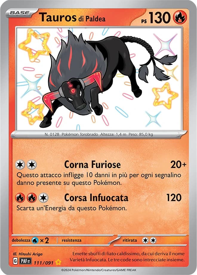 Paldean Tauros (111)