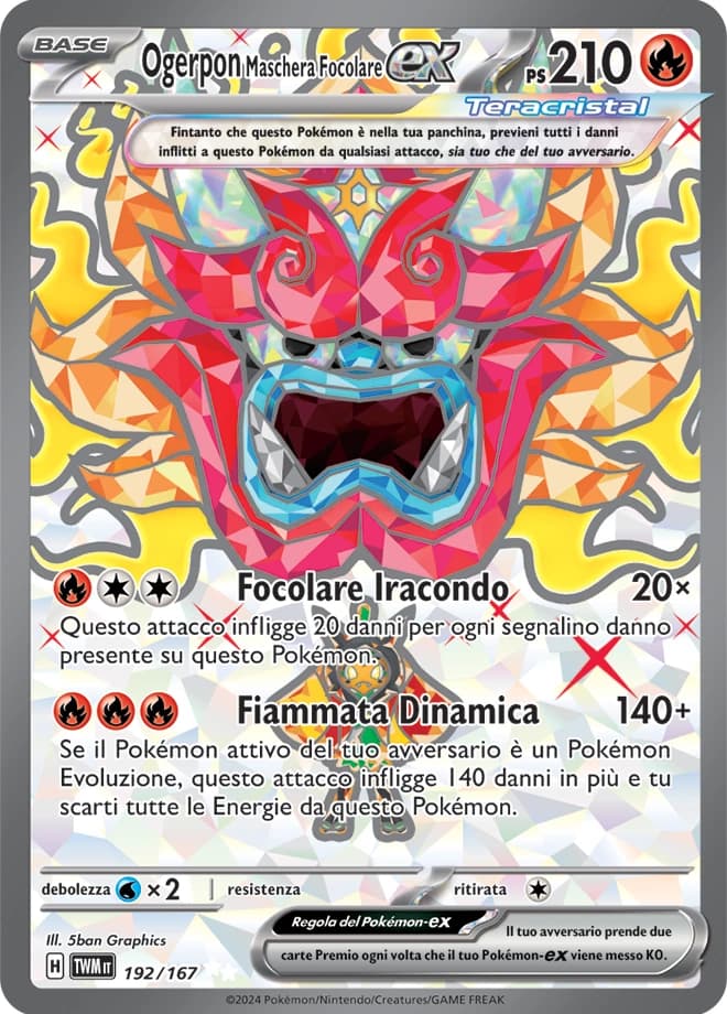 Hearthflame Mask Ogerpon ex (192)