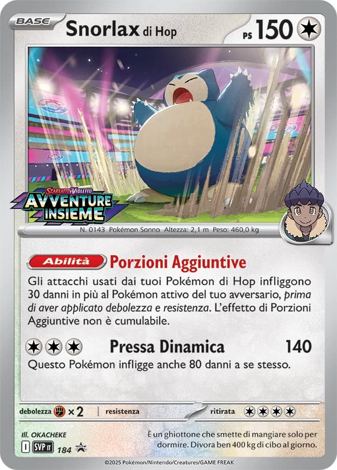 Hop's Snorlax (184)