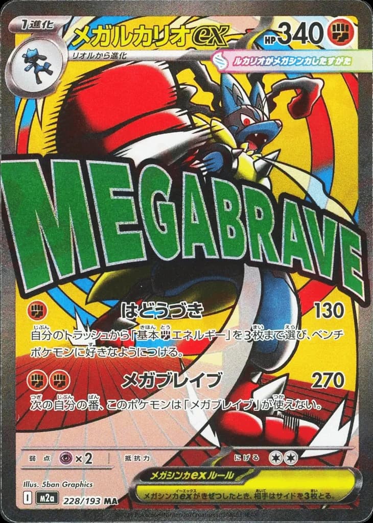 Mega Lucario ex (228)