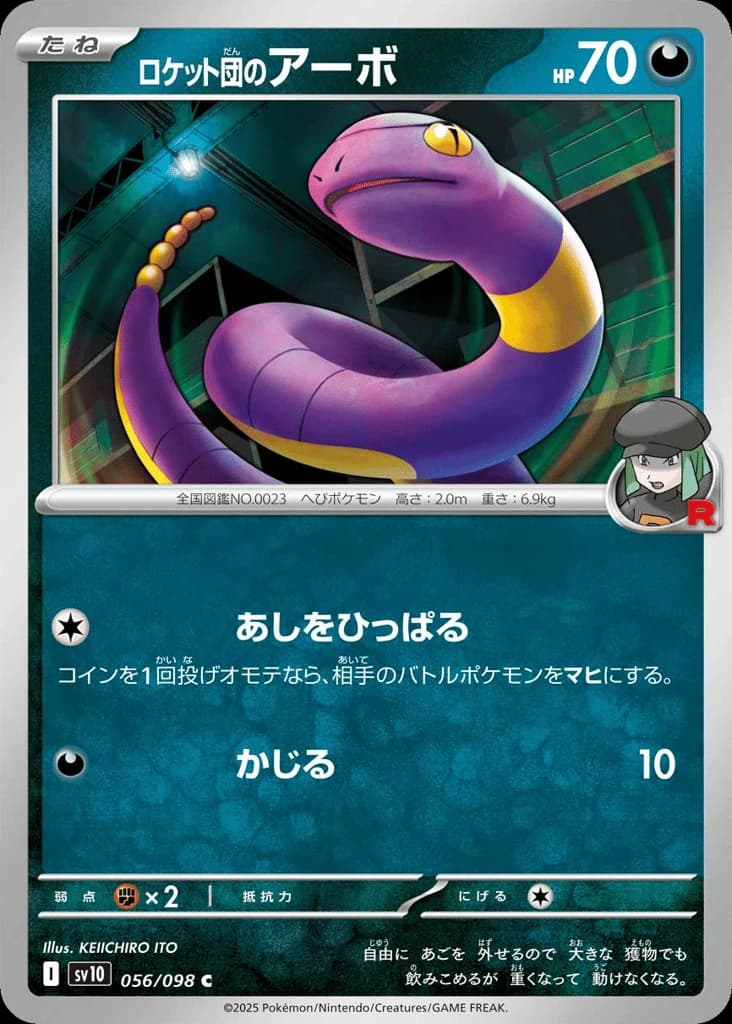 Team Rocket's Ekans (56)