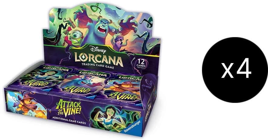 Disney Lorcana: Attack of the Vine! Booster Box Case