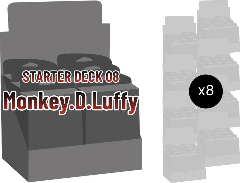 Starter Deck 8: Monkey.D.Luffy Display Case
