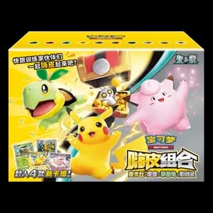 CSVH1C: Happy Set Pikachu & Clefairy & Turtwig & Gimmighoul Box Set